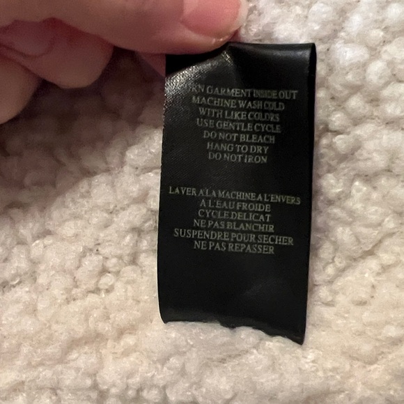 Blank NYC Olive Green Quilted Puffer Jacket with White Accents Women Small (S) - Picture 9 of 15